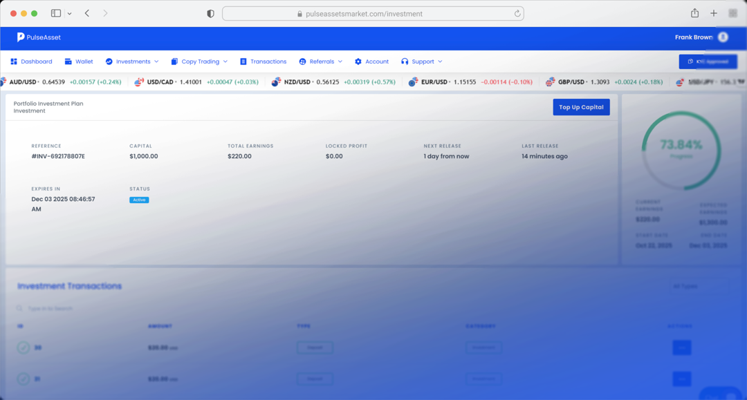 Copy Trading Platform